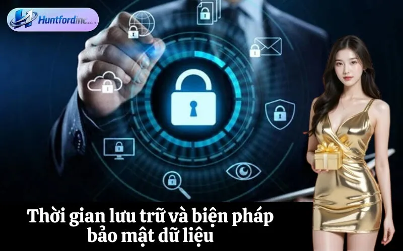 Thời gian lưu trữ và biện pháp bảo mật dữ liệu