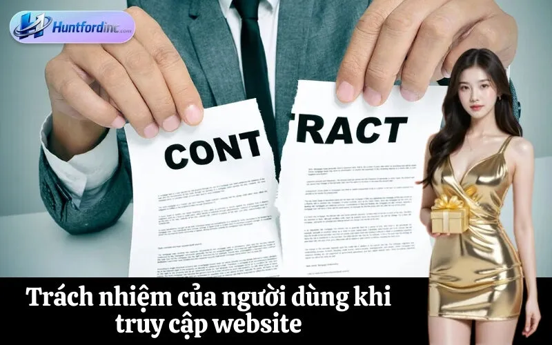 Trách nhiệm của người dùng khi truy cập website